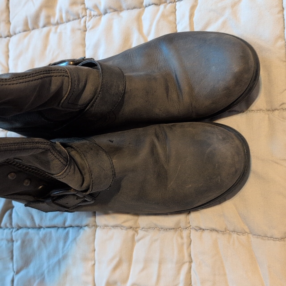 Steve Madden Laury Black Boot - Picture 2 of 7